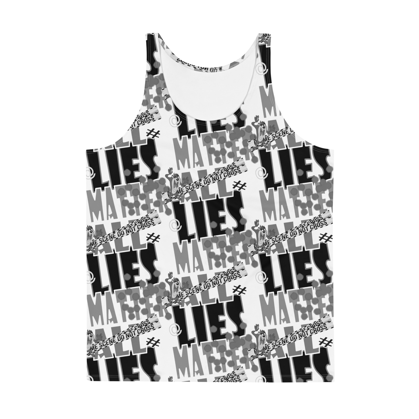 What-wear All Lies AO Men's Tank Top