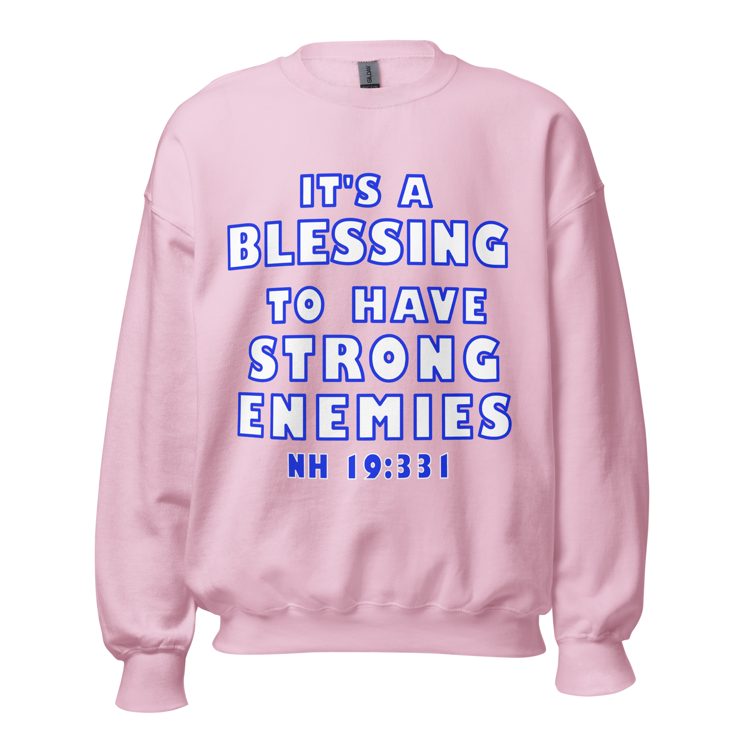 Whatwear Strong Enemies blu Sweatshirt
