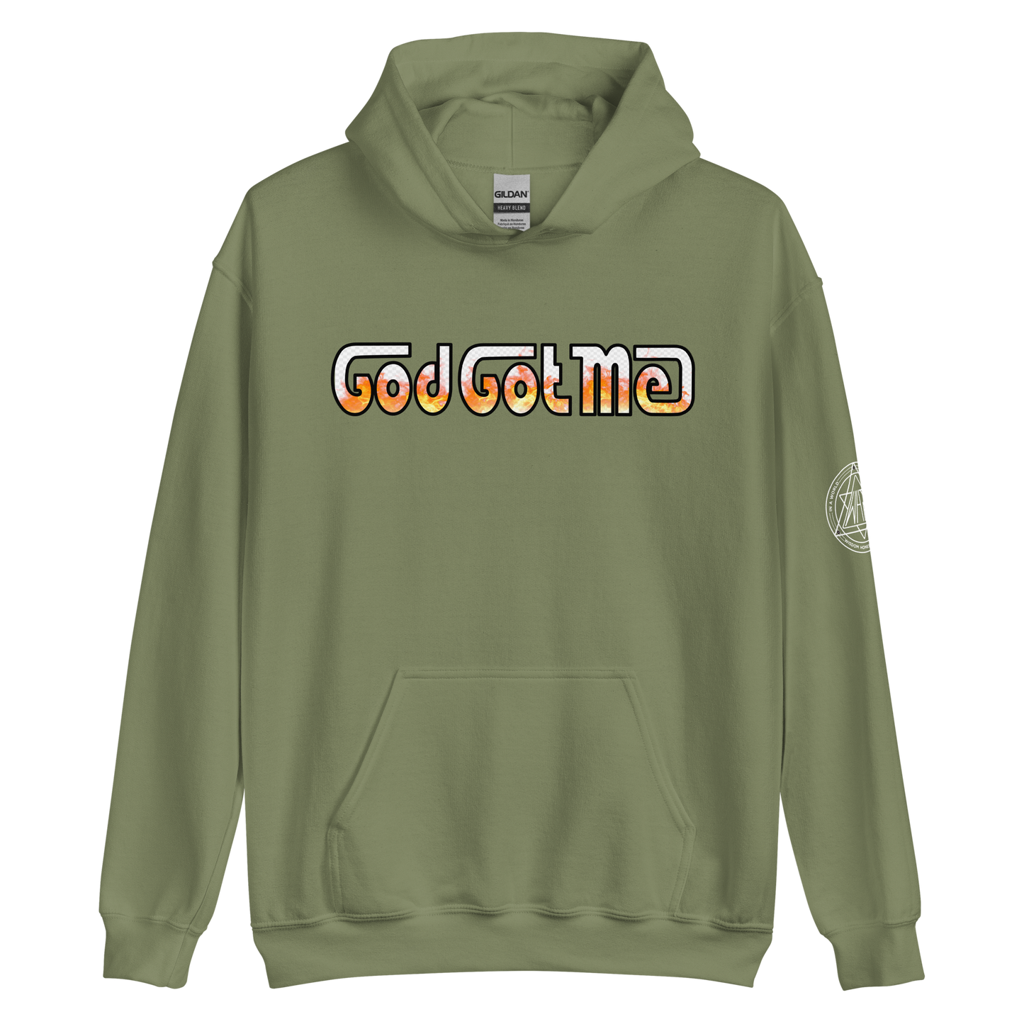 God Got Me fire Hoodie