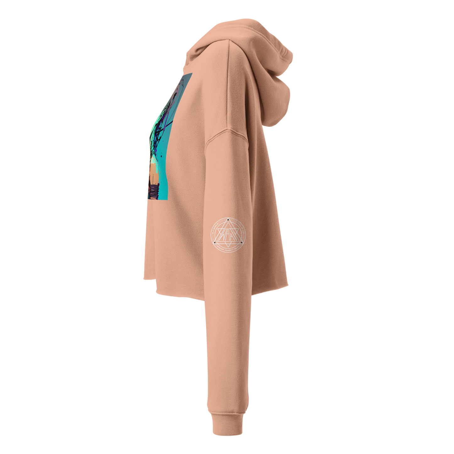 Whatwear Power Crop Hoodie