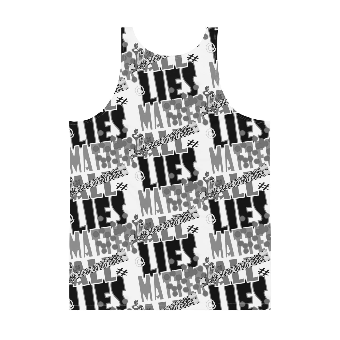 What-wear All Lies AO Men's Tank Top