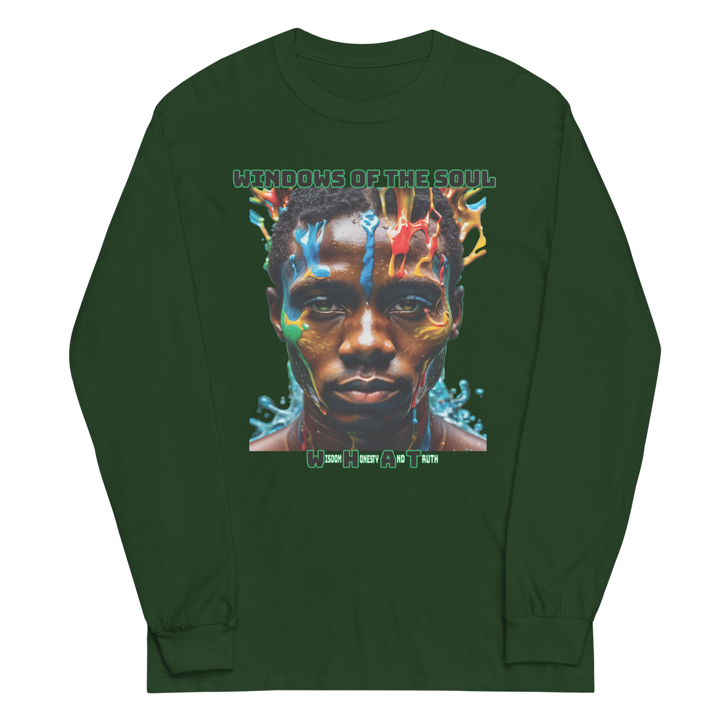 Whatwear Drip Eyes M Long Sleeve T