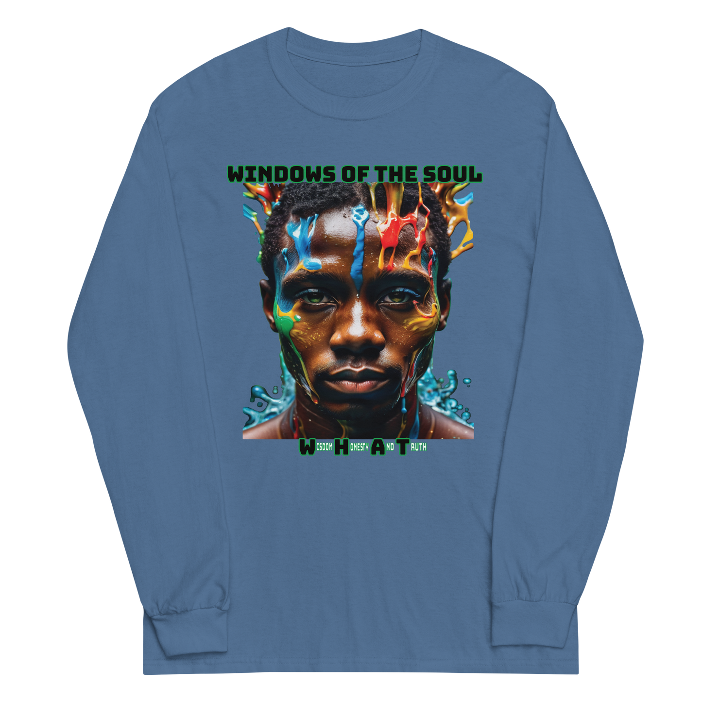 Whatwear Drip Eyes M Long Sleeve T