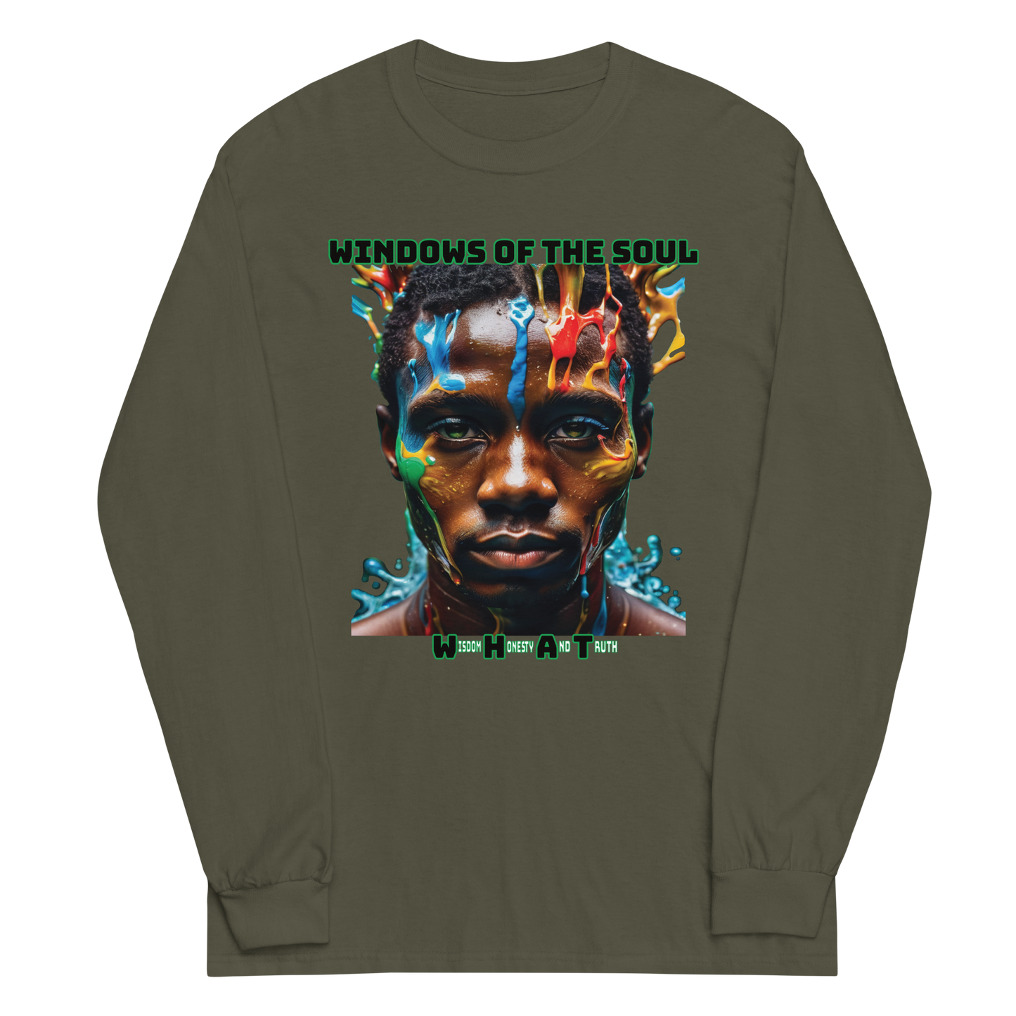 Whatwear Drip Eyes M Long Sleeve T