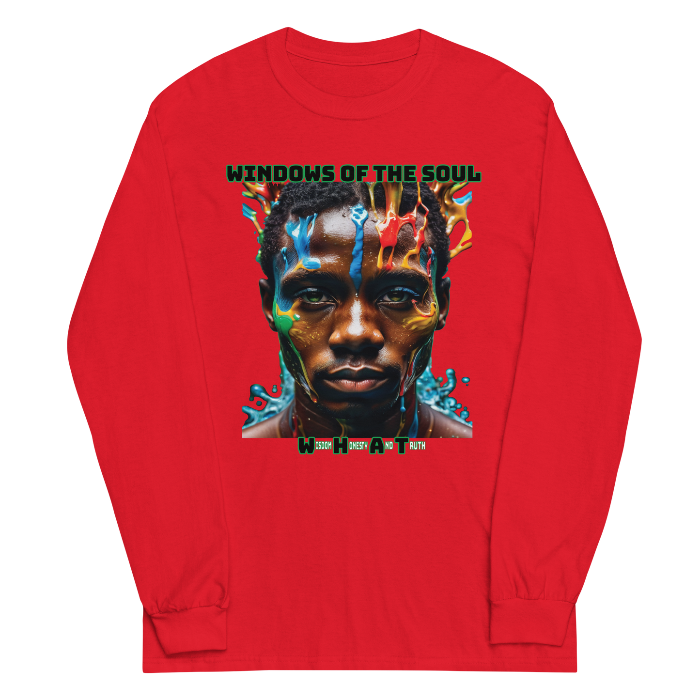 Whatwear Drip Eyes M Long Sleeve T