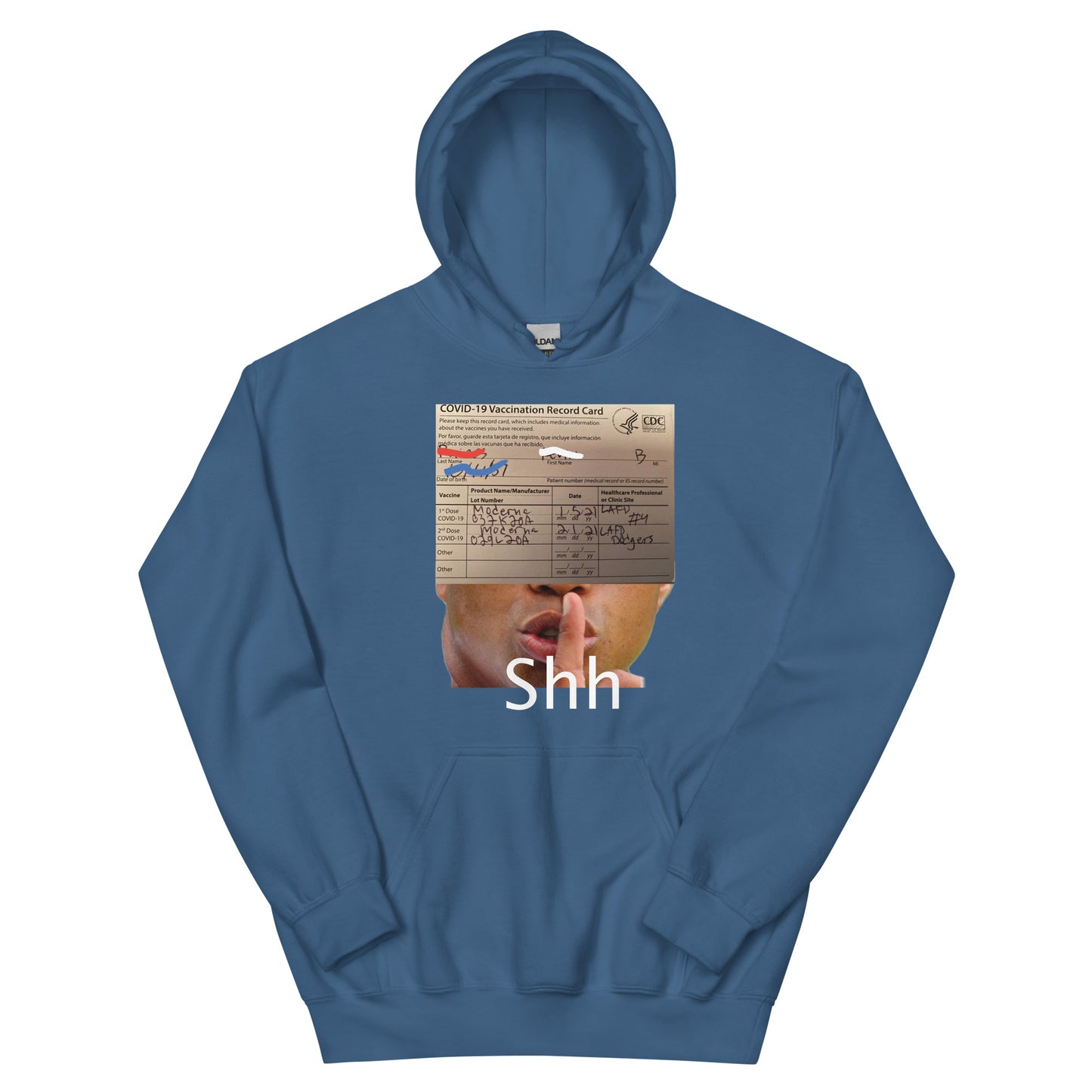 WHAT-wear The Card Hoodie RWB